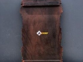 Đốc Lịch Di Lặc Nhị Phúc Gỗ Hương Việt 68x38x2.5cm 5 Đốc Lịch Di Lặc Nhị Phúc gỗ Hương Việt mặt sau