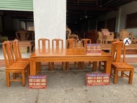 Bộ bàn ghế phòng ăn cao cấp