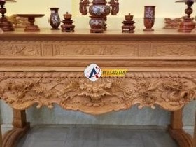 Ván mặt sập thờ dày 3cm