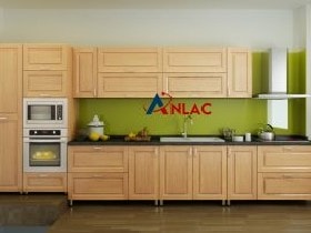 Nội thất phòng bếp 20 Tủ bếp gỗ Sồi Mỹ