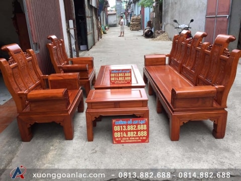 Bộ 6 món hoàn thiện sơn pu cao cấp