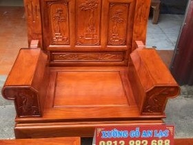 Cân cảnh ghế đơn Bộ 6 món hoàn thiện sơn pu cao cấp