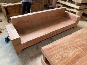 Khách hàng có thể kiểm tra mộc trước khi lên màu sơn