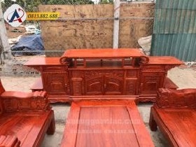 Kệ tivi sừng trâu gỗ hương đá