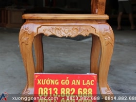 Ghế ăn hoa lá tây gỗ gõ đỏ hàng thường 26 mẫu ghế ăn hoàng gia