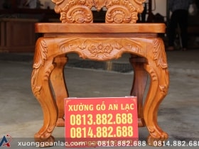 ghế louis hoàng gia vip tựa cong