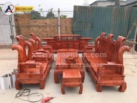 Bộ bàn ghế tần thủy hoàng 6 món cao cấp