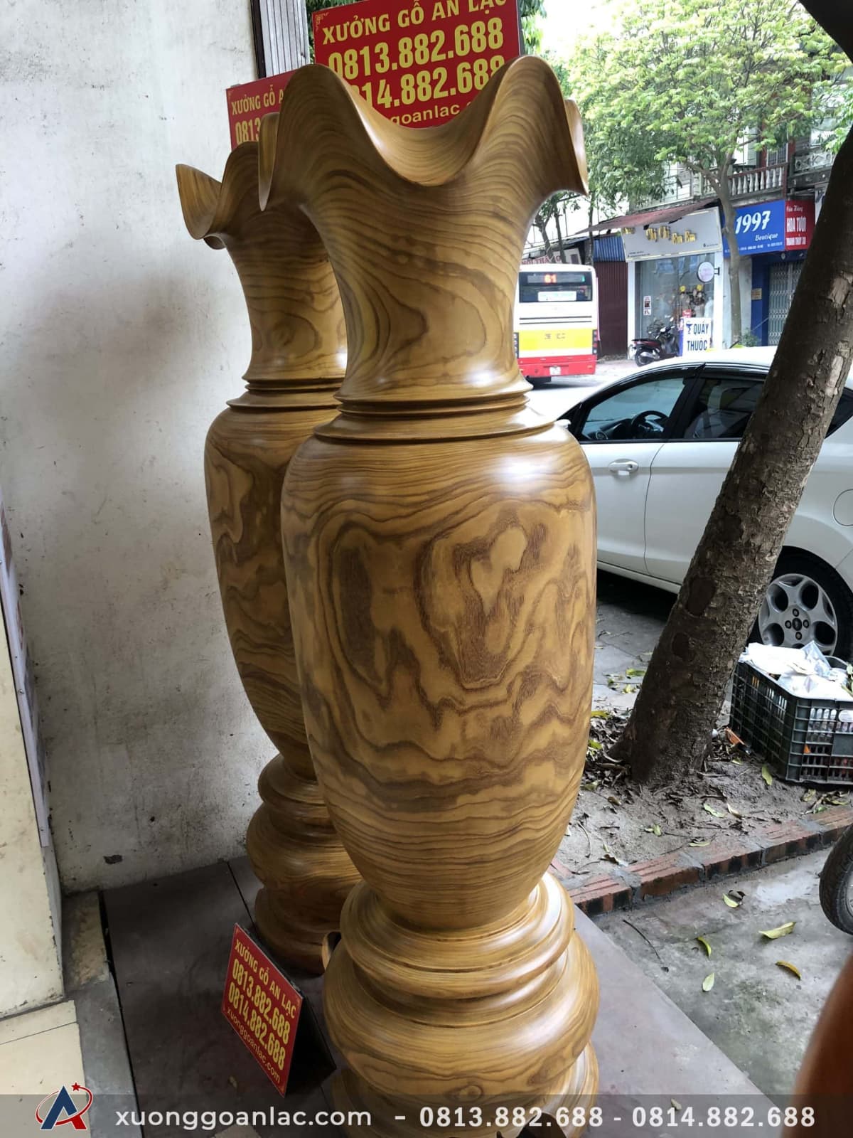 Lục bình 1m8x53cm gỗ Cẩm vàng vân siêu đẹp 13 Lục bình 1m8x53cm gỗ Cẩm vàng vân siêu đẹp
