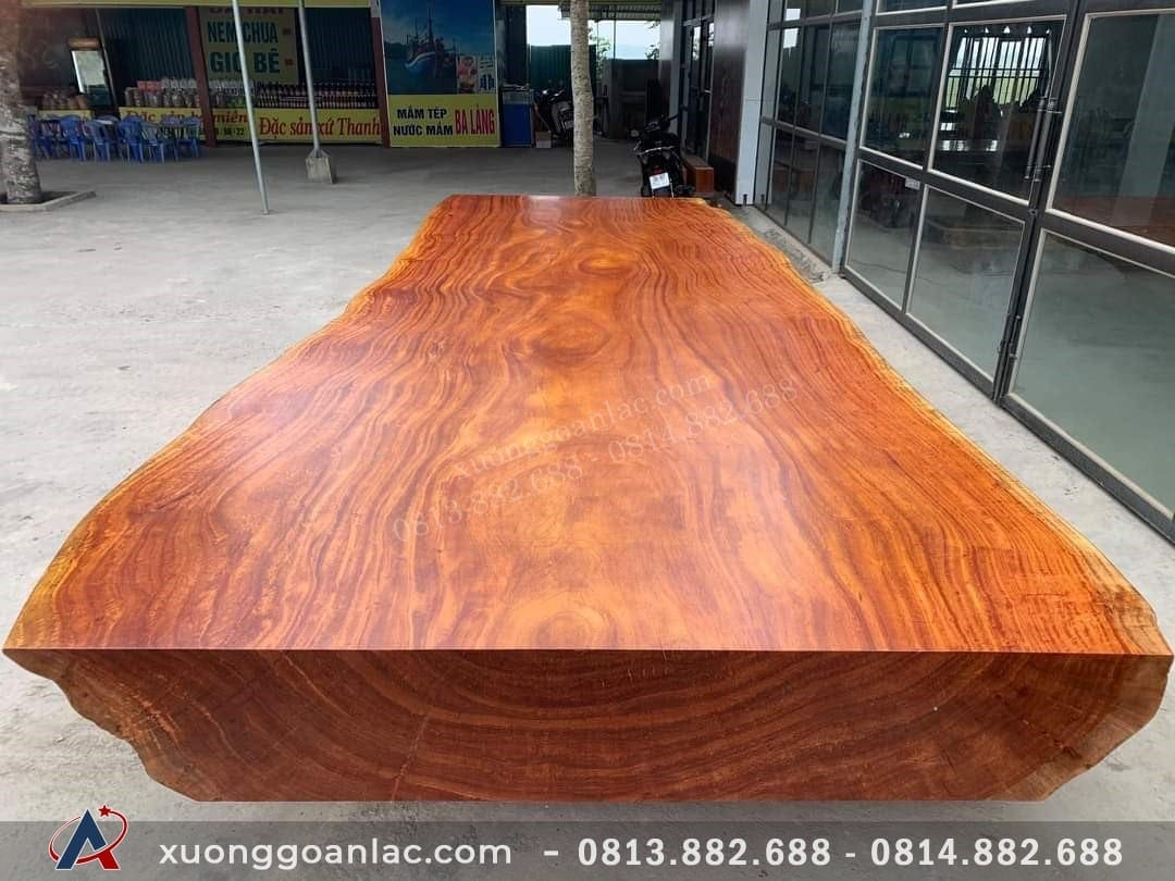 5 lợi ích khi mua nội thất gỗ tại Xưởng gỗ An Lạc 4 Siêu phẩm phản gỗ Cẩm Hồng cực khủng 618x258x40cm
