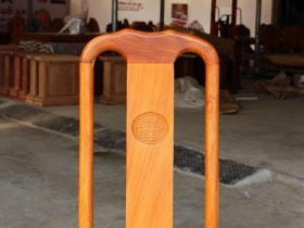 Ghế ăn chữ thọ gỗ Gõ Đỏ Pachy 13 ghế ăn chữ thọ gỗ gõ đỏ