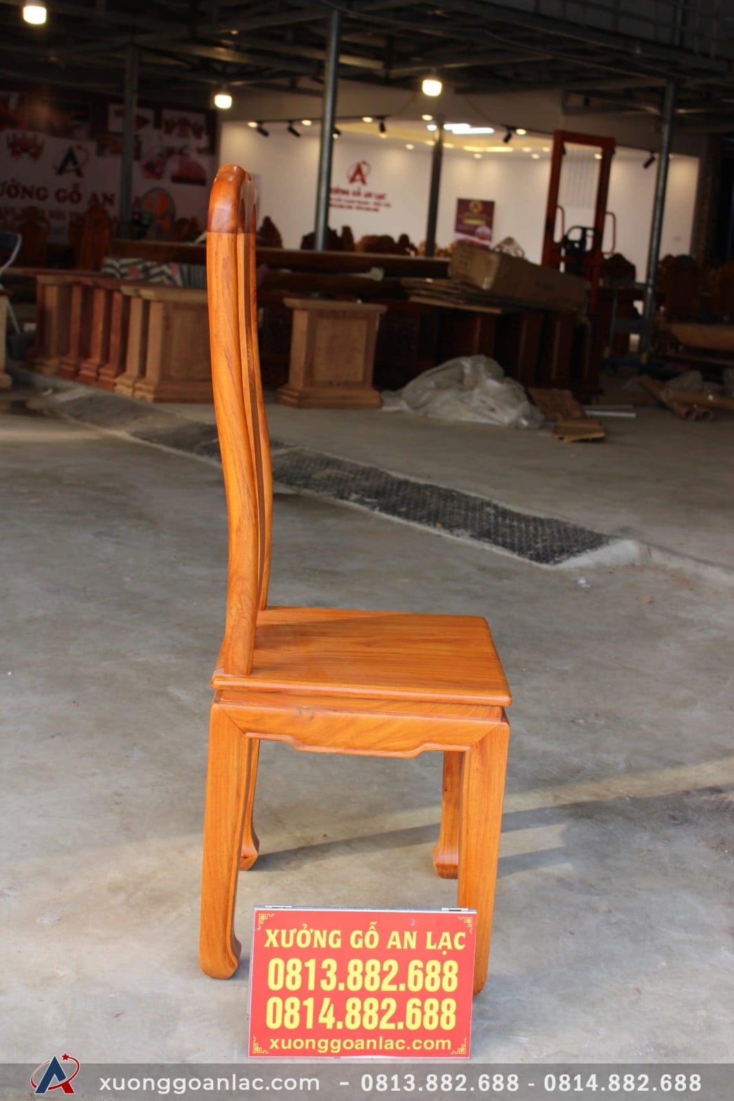 Ghế ăn chữ thọ gỗ Gõ Đỏ Pachy 4 ghế ăn chữ thọ gỗ gõ đỏ