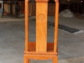 Ghế ăn chữ thọ gỗ Gõ Đỏ Pachy 15 ghế ăn chữ thọ gỗ gõ đỏ