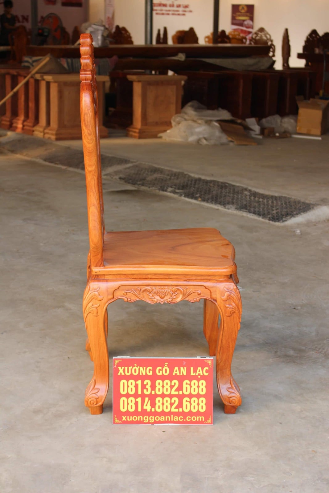Bộ bàn ăn nguyên khối 10 ghế louis gỗ gõ đỏ siêu vip 8 ghế Louis hoa hồng