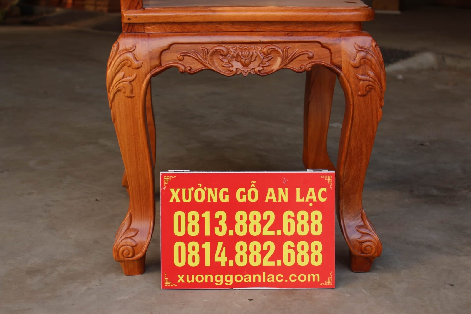 Bộ bàn ăn nguyên khối 10 ghế louis gỗ gõ đỏ siêu vip 10 ghế Louis hoa hồng vip