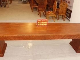 Bàn nguyên khối gỗ hương đá 2m86x83cmx15cm siêu vip 33 Mat ban nguyen khoi go huong da duc tay hinh trai tim van sieu dinh 2m86x83cmx15cm 8 scaled
