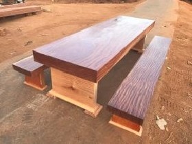 Bộ bàn ghế K3 gỗ Cẩm Hồng siêu vân (Anh Tuấn, Đồng Nai) 5 Bộ bàn ghế K3 gỗ Cẩm Hồng siêu vân (Anh Tuấn, Đồng Nai)