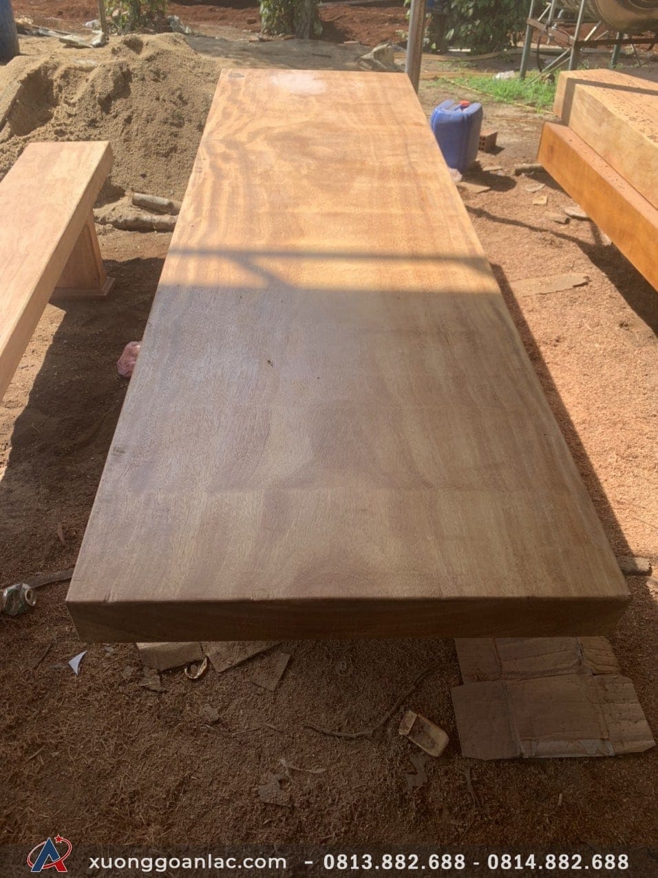 Bộ k3 nguyên khối gỗ cẩm hồng 330x80x15 và băng 330x40x12cm (Anh Tuyến - Hà Nội) 9 Bộ k3 gỗ cẩm hồng nguyên khối 330x80x15 và băng 330x40x12cm giá 56tr (3)