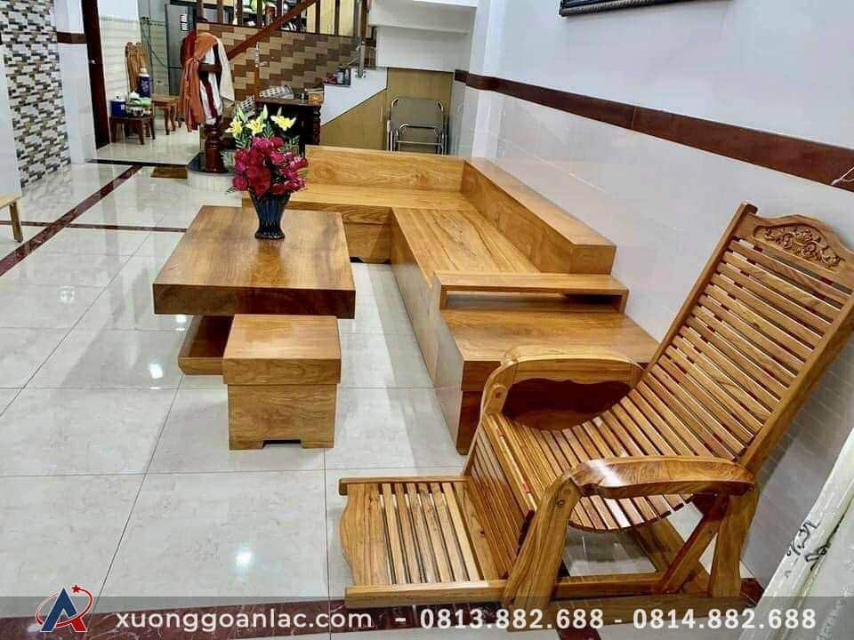 Xu hướng sống đơn giản, gần gũi thiên nhiên 2 Nội thất gỗ nguyên khối