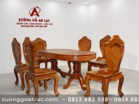 32 tr bộ bàn ăn hương đá cao cấp