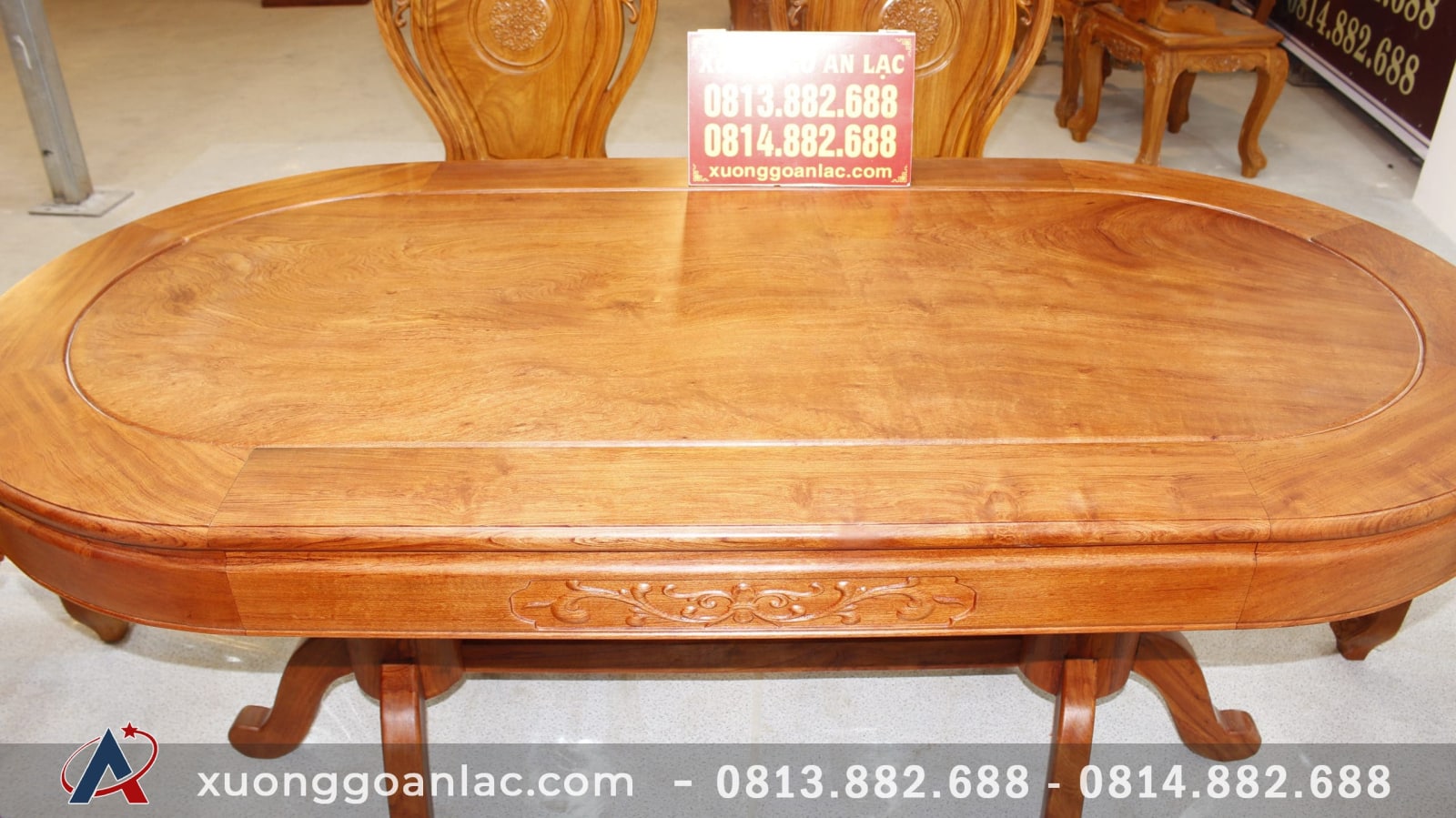 Bộ bàn ăn 6 ghế louis gỗ hương đá cao cấp 26 bàn ăn bầu dục đẹp
