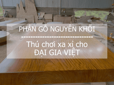 Phản gỗ nguyên khối – thú chơi xa xỉ chỉ dành cho đại gia Việt 13 Thú chơi xa xỉ cho ĐẠI GIA VIỆT