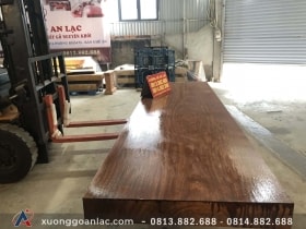 Mặt bàn nguyên khối gỗ cẩm hồng 351x101x16cm siêu vip 29 Mặt bàn mộc chưa tẩy