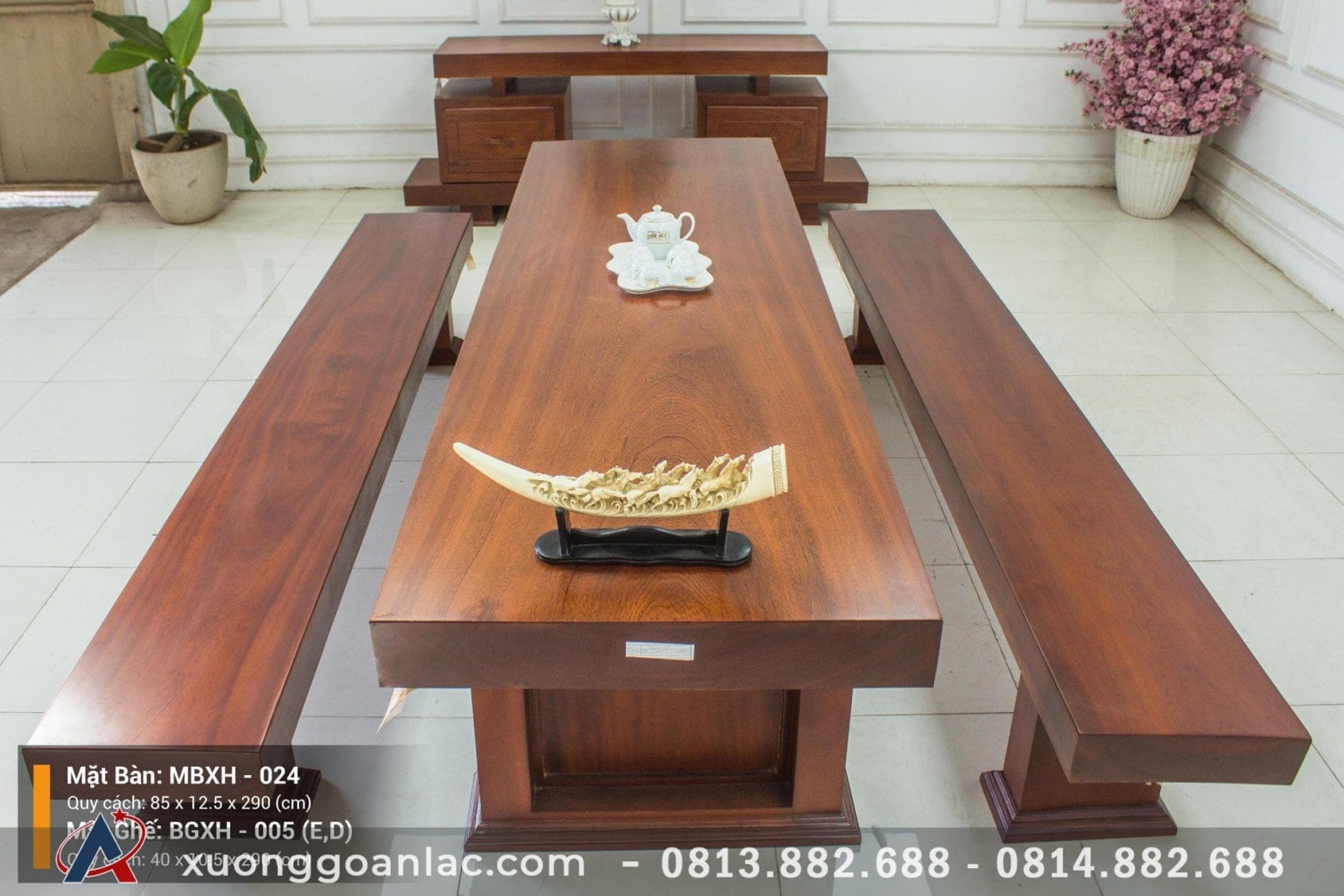 Bộ ghế K3 gỗ cẩm hồng nguyên khối (anh Lân - Hà Nội) 8 Bộ k3 gỗ cẩm hồng nguyên khối (anh Lân - Hà Nội