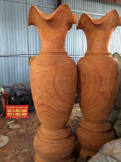 Lục Bình gỗ hương đỏ 2m (anh Hoàng – Hải Phòng)