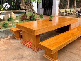 Bộ bàn ghế K3 gõ gõ đỏ nguyên khối (Anh Hoàng - Bắc Giang) 8 K3 gõ gõ đỏ nguyên khối (Anh Hoàng - Bắc GIang)