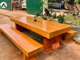 Bộ bàn ghế K3 gõ gõ đỏ nguyên khối (Anh Hoàng - Bắc Giang) 9 K3 gõ gõ đỏ nguyên khối (Anh Hoàng - Bắc GIang)