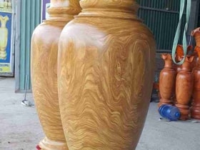 Lục Bình gỗ cẩm vàng 2m20 đường kính 68cm (anh Minh - Hà Nội) 6 Luc Binh go cam vang 2m20 Anh Minh Ha Noi 2