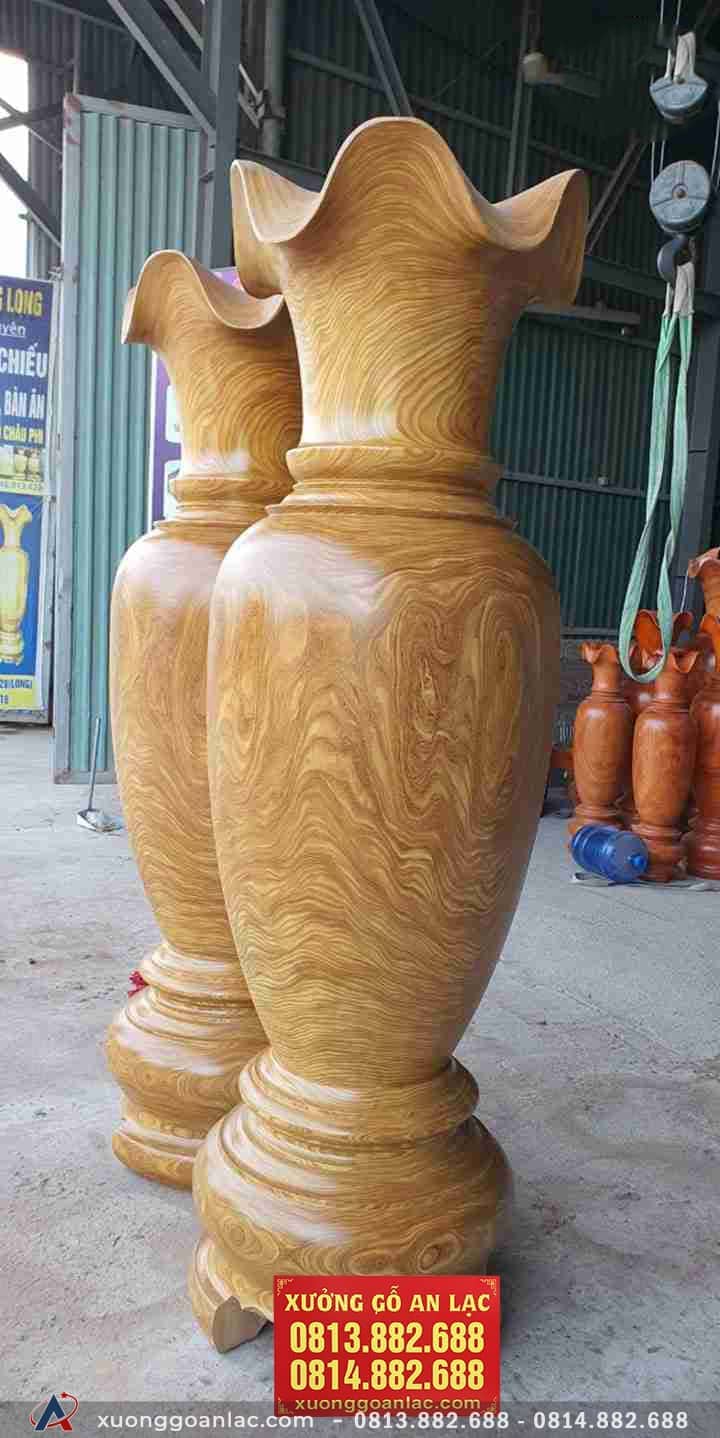 Lục Bình gỗ cẩm vàng 2m20 đường kính 68cm (anh Minh - Hà Nội) 10 Lục Bình gỗ cẩm vàng 2m20 (Anh Minh - Hà Nội)