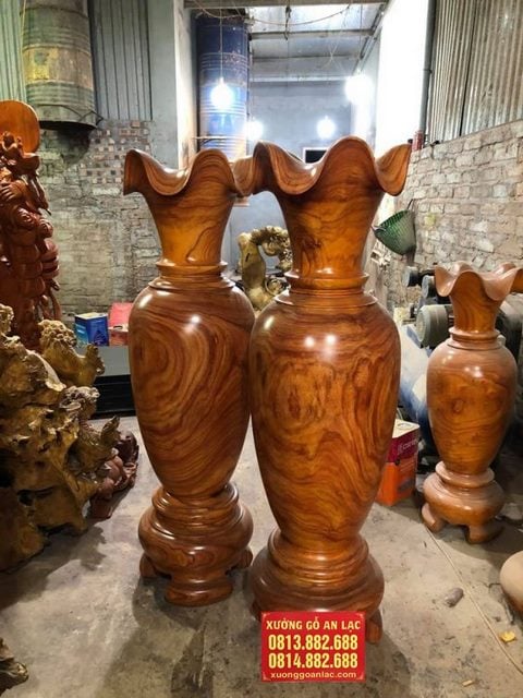 Lục bình gỗ cẩm vàng (chú Hải - Hà Nội)