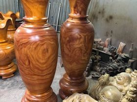 Lục bình gỗ Cẩm vàng 1m63 đường kính 46cm (chú Hải - Hà Nội) 6 Lục bình (chú Hải - Hà Nội)