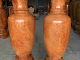 Lục bình gỗ hương đỏ 1m47 (Chú Tính - Hải Dương)