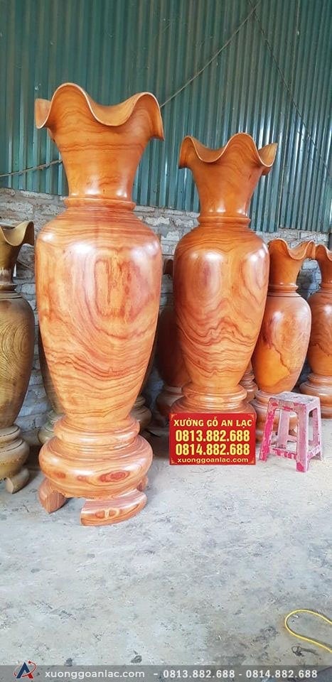 Lục bình gỗ hương đỏ 2m17 đường kính 68cm (chú Giang - Hà Nam) 8 Lục bình (chú Giang - Hà Nam)