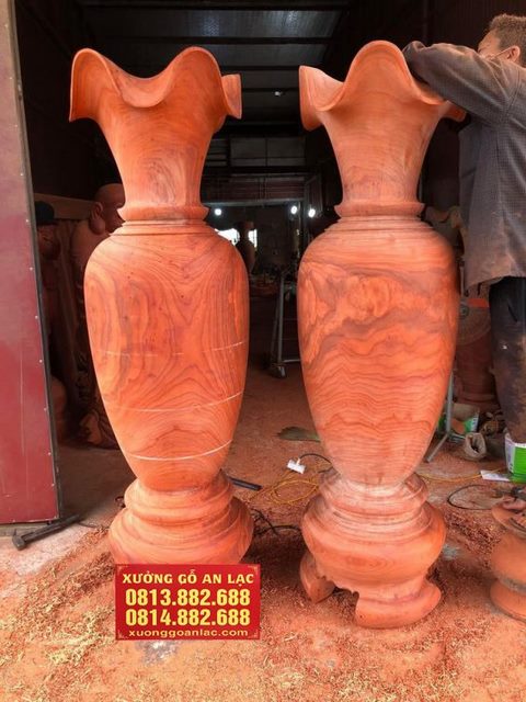 Lục bình gỗ hương đỏ 2mx63 (chú Đạo - Hà Nội) (2)