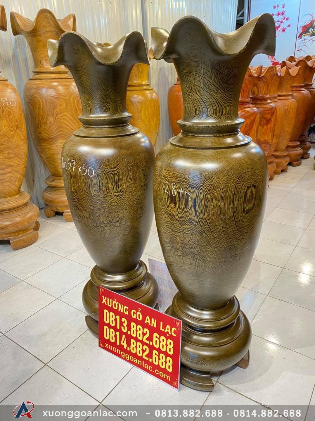 Lục bình gỗ mun đuôi công 1m57 đường kính 50cm (anh Hòa - Bắc Giang) 13 Lục bình gỗ mun đuôi công 1m57(anh Hòa - Bắc Giang)