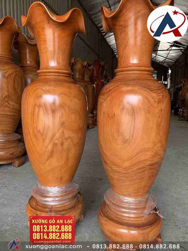 Lục Bình gỗ hương đỏ 1m50 đường kính 46cm (anh Giang – Hà Nội) 11 Lục Bình 1m5 (anh Giang – Hà Nội)