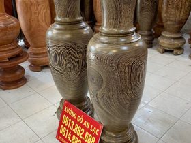 Lục bình gỗ mun đuôi công 1m50 (Bác Huy - Hải Dương) 9 Lục bình(Bác Huy - Hải Dương)