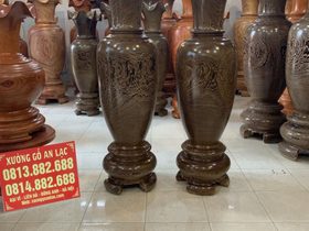 Lục bình gỗ mun đuôi công 1m60 (chú Khang - Thái Nguyên) 7 Lục bình (chú Khang - Thái Nguyên)