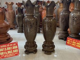 Lục bình gỗ mun đuôi công 1m60 (chú Khang - Thái Nguyên) 8 Lục bình (chú Khang - Thái Nguyên)