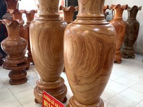 Lục bình gỗ cẩm vàng cao 2m đường kính 63cm (chú Sâm - Hà Nội) 12 (chú Sâm - Hà Nội)