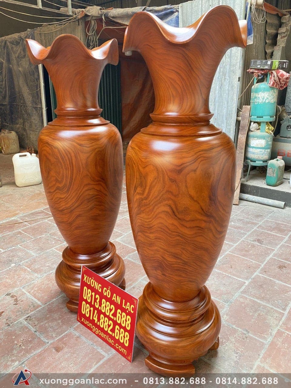 Lục bình Cẩm Vàng phun màu hương 1m50 đường kính 43cm (anh Phong - Hà Nội) 9 Lục bình 1m50( anh Phong - Hà Nội)