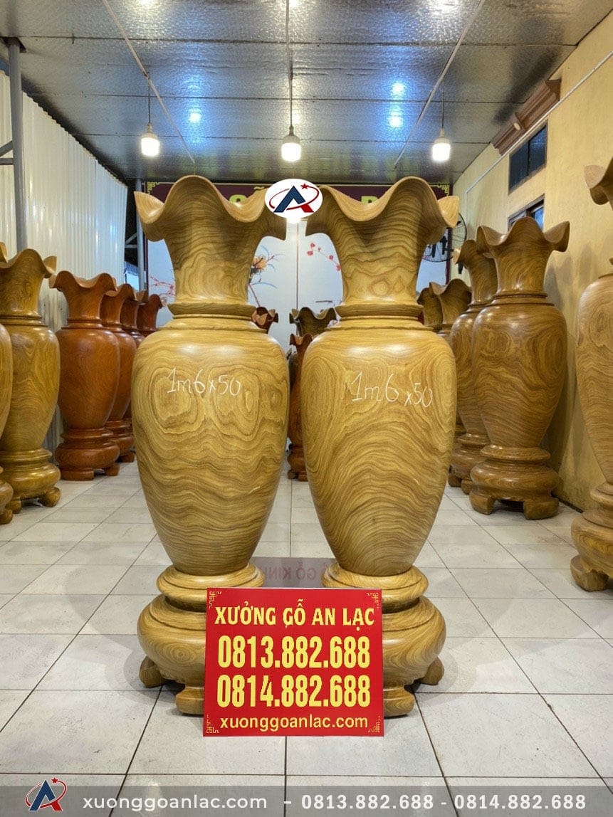 Lục bình gỗ cẩm vàng 1m60 đường kính 50cm (anh Huy - Phú Thọ) 10 Lục bình (anh Huy - Phú Thọ)