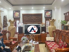 Lục bình gỗ cẩm vàng 1m99 đường kính 60cm (chú Hà - Thái Nguyên) 5 Lục bình ( chú Hà - Thái Nguyên)