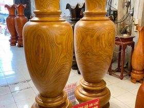 Lục bình gỗ cẩm vàng 1m97 đường kính 62cm (anh Tùng - Hải Phòng) 5 Lục bình 1m97(anh Tùng - Hải Phòng) (1)