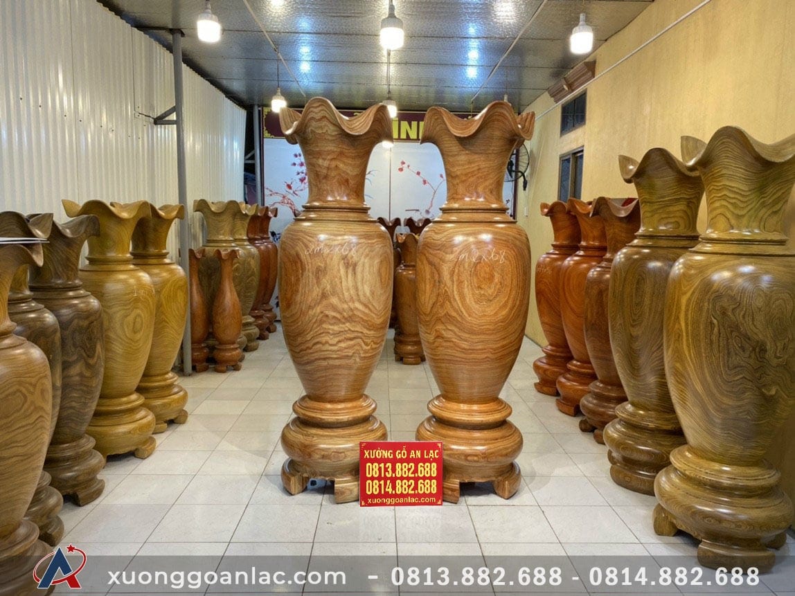 Lục bình gỗ cẩm vàng 2m20 đường kính 68cm (anh Hoàn - Hà Nội) 10 Lục bình ( Anh Hoàn - Hà Nội)