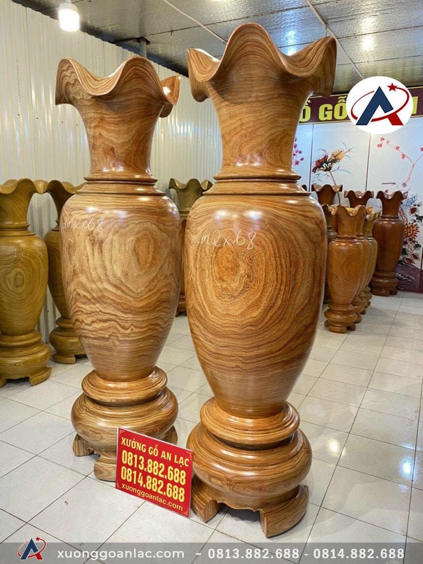 Lục bình gỗ cẩm vàng 2m20 đường kính 68cm (anh Hoàn - Hà Nội) 13 Lục bình ( Anh Hoàn - Hà Nội)