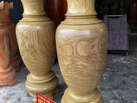 Lục bình gỗ cẩm vàng 1m79 đường kính 56cm (anh Tùng - Ninh Bình) 10 Lục bình (Anh Tùng - Ninh Bình)